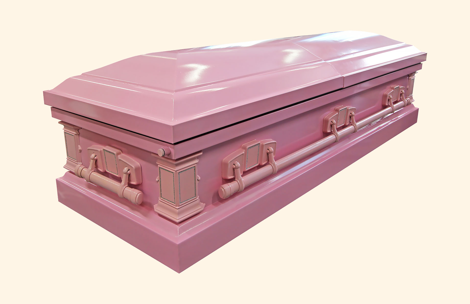 Devotion Crystal Pink American Casket